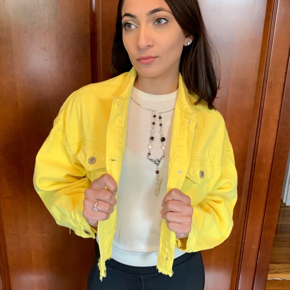 Show Your Feathers - Peacock Denim Jacket - Picture 6 of 7